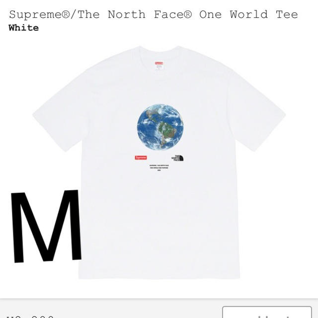 Supreme®/The North Face® One World Tee