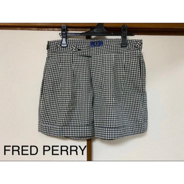 FRED PERRY(フレッドペリー)の専用☆【FRED PERRY】フレッドペリー　チェックショートパンツ　メンズ メンズのパンツ(ショートパンツ)の商品写真