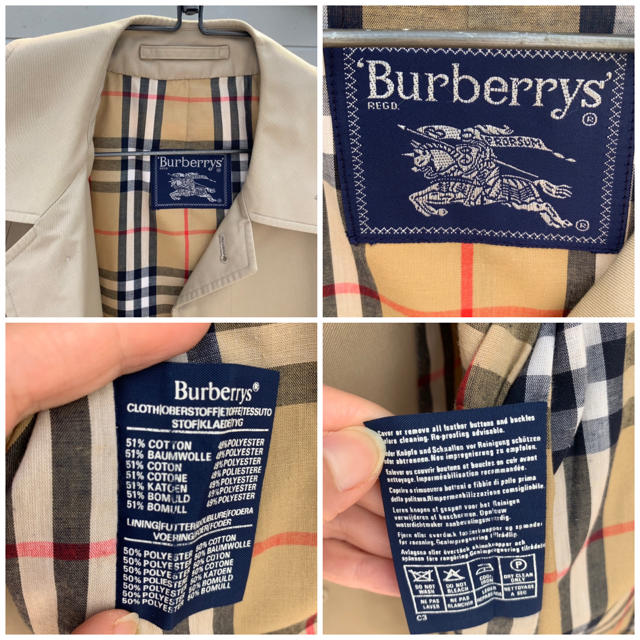 BURBERRY(バーバリー)の極美品★BURBERRY トレンチコート ステンカラーコート バーバリーコート レディースのジャケット/アウター(トレンチコート)の商品写真