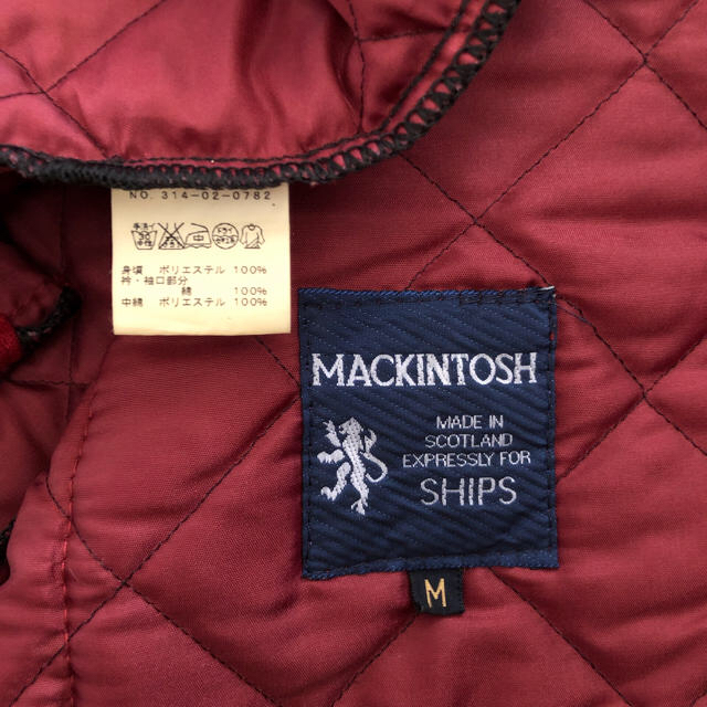 SHIPS(シップス)のSHIPS MACKINTOSH ボルドー ジャケット レディースのジャケット/アウター(ナイロンジャケット)の商品写真