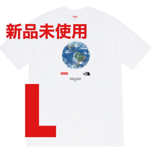 Supreme The North Face One World Tee 白 L