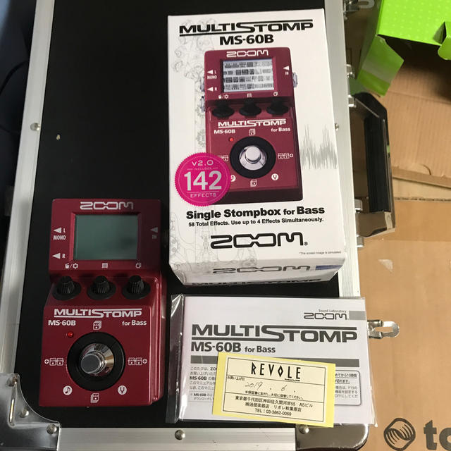 ZOOM MS-60B 美品 楽器のベース(ベースエフェクター)の商品写真