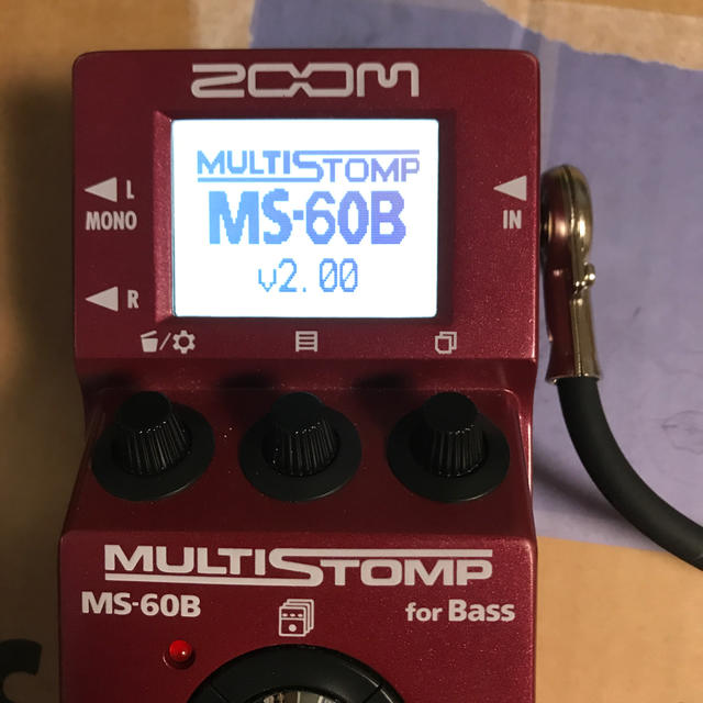 ZOOM MS-60B 美品 楽器のベース(ベースエフェクター)の商品写真