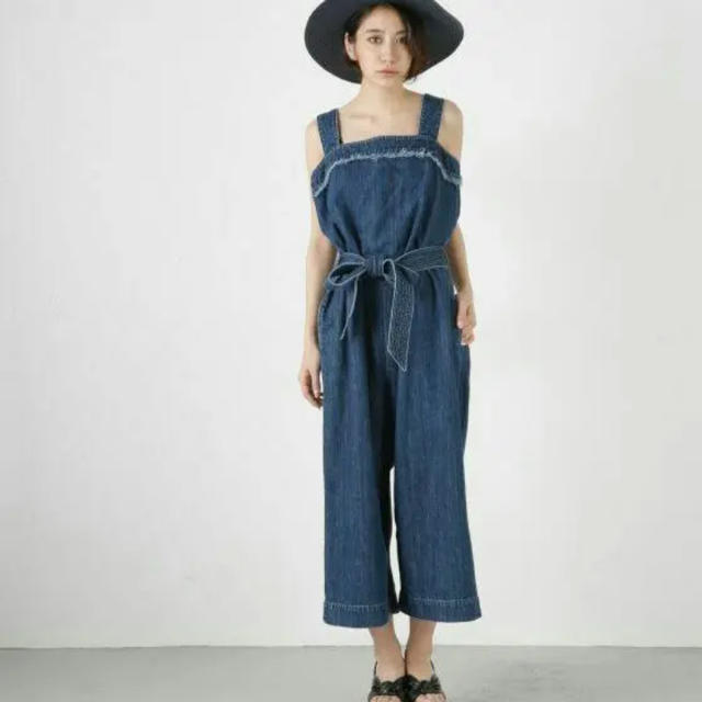 moussy - 【新品/未使用】 moussy デニム オールインワン ロンパース