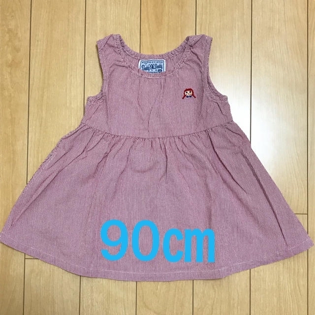 daddy oh daddy(ダディオーダディー)のDaddy Oh Daddy ノースリーブワンピース 90㎝ キッズ/ベビー/マタニティのキッズ服女の子用(90cm~)(ワンピース)の商品写真