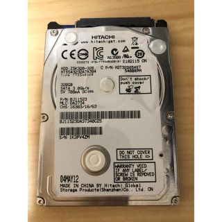 ヒタチ(日立)の日立　【HDD】320GB (PCパーツ)