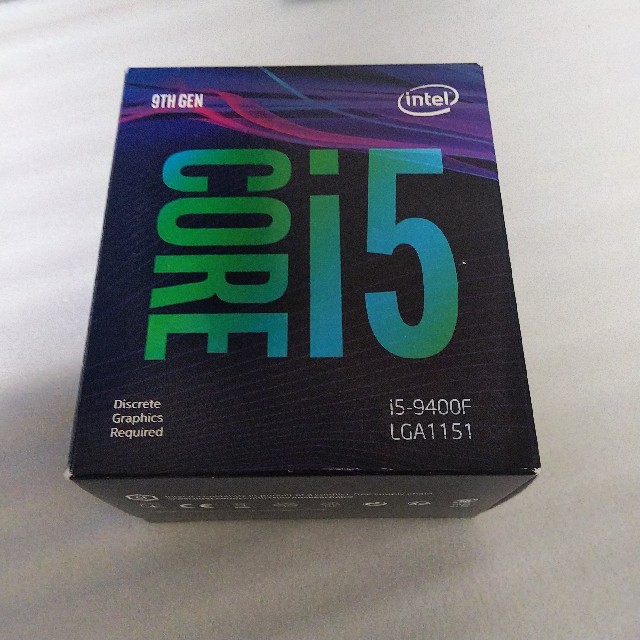 新品☆Intel Core i5 9400F BOX LGA1151