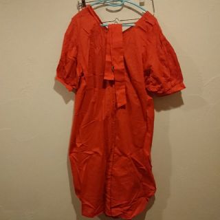 ダブルクローゼット(w closet)のボリュームワンピース(ロングワンピース/マキシワンピース)