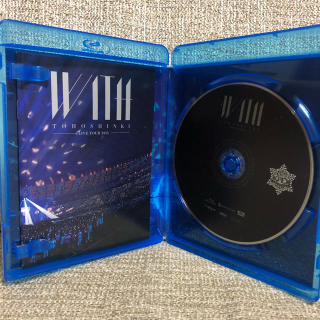 東方神起(トウホウシンキ)の東方神起　WITH  ブルーレイ エンタメ/ホビーのCD(K-POP/アジア)の商品写真