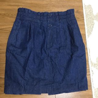 マジェスティックレゴン(MAJESTIC LEGON)のデニムスカート (ひざ丈スカート)