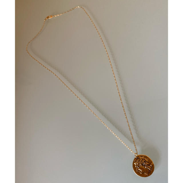 DEUXIEME CLASSE(ドゥーズィエムクラス)のコインチャームネックレス　ローマコイン63cm＋アジャスター5cm レディースのアクセサリー(ネックレス)の商品写真