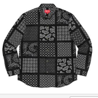 シュプリーム(Supreme)のPaisley Grid Shirt supreme  シュプリーム ペイズリー(シャツ)