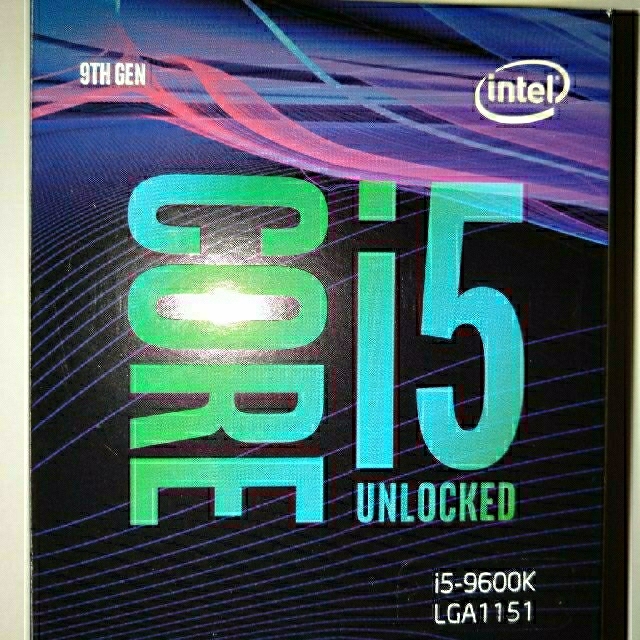 Core i5 9600K - PCパーツ Core i5 9600K - PCパーツ
