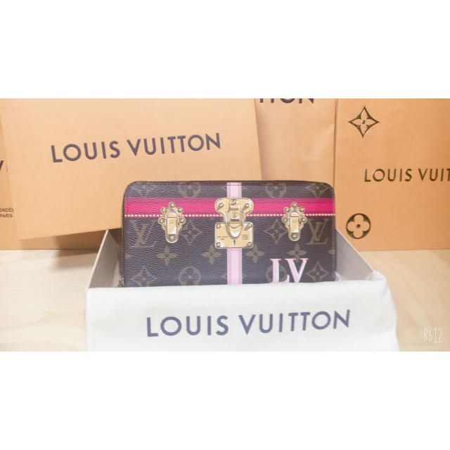 LOUIS VUITTON(ルイヴィトン)の⭐︎ルイヴィトン⭐︎ 限定 2018 サマートランク ジッピーウォレット 長財布 レディースのファッション小物(財布)の商品写真