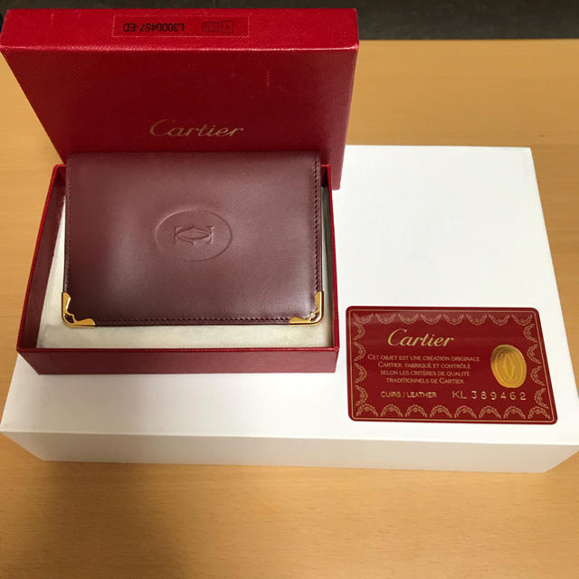 Cartier(カルティエ)のカルティエ　パスケース レディースのファッション小物(パスケース/IDカードホルダー)の商品写真