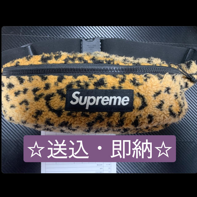 Supreme - ☆送込・即納☆ Supreme Leopard Fleece Waist Bagの通販 by ...