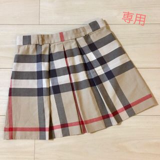 バーバリー(BURBERRY)の美品 BURBERRY CHILDREN バーバリー スカート 10Y 140㎝(スカート)