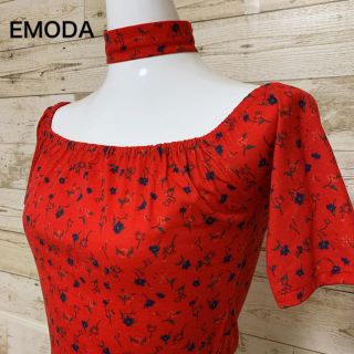 エモダ(EMODA)の〈激レア〉EMODA エモダ♥オフショル トップス チョカー付き(カットソー(長袖/七分))