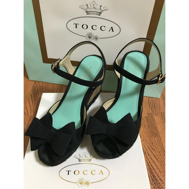 TOCCA(トッカ)のTOCCA ウエッジソールサンダル レディースの靴/シューズ(サンダル)の商品写真