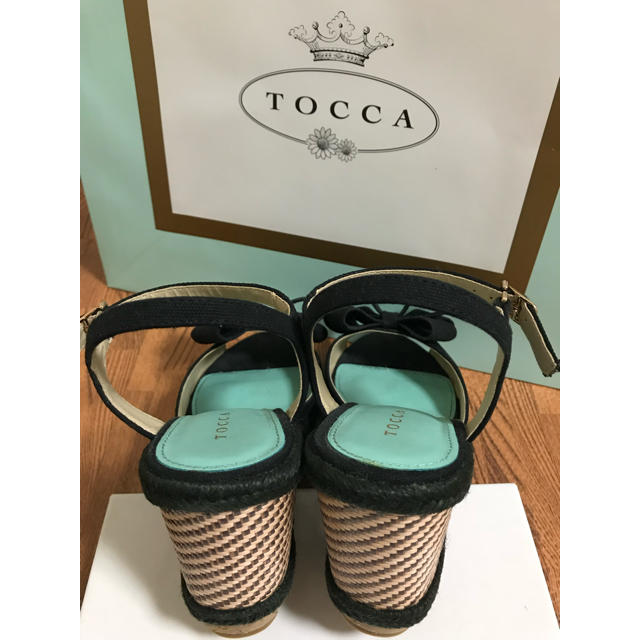TOCCA(トッカ)のTOCCA ウエッジソールサンダル レディースの靴/シューズ(サンダル)の商品写真
