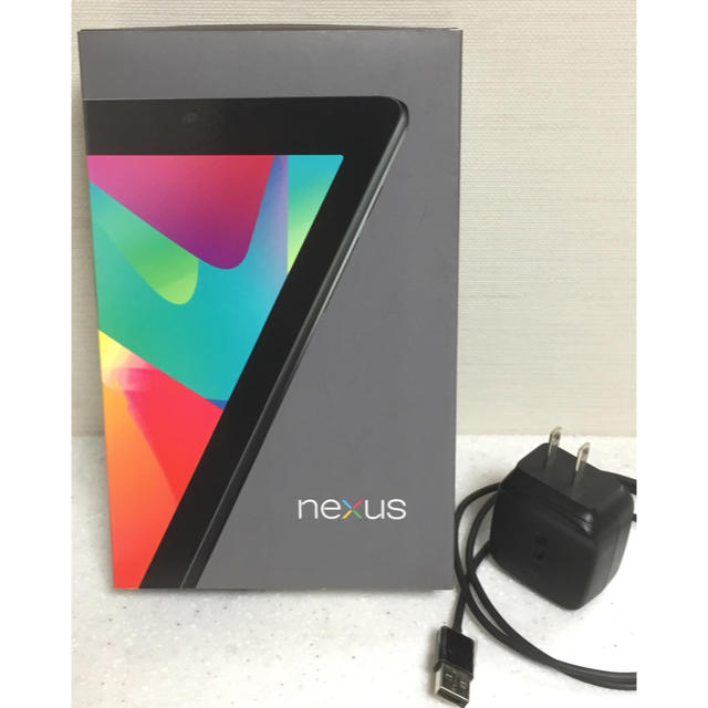 NEXUS7(ネクサス7)のASUS製 Androidタブレット Nexus7（Wi-Fiモデル） スマホ/家電/カメラのPC/タブレット(タブレット)の商品写真