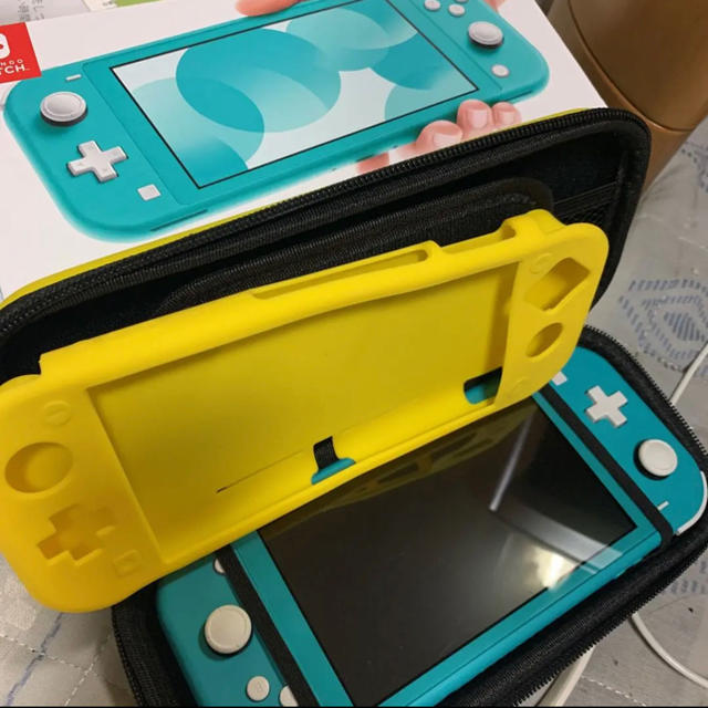 Nintendo Switch - Switch lite ターコイズ あつ森ソフトセットの通販 by みーぞ's shop｜ニンテンドー