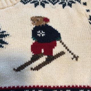 POLO RALPH LAUREN - ポロベア POLO BEAR スキー柄 セーター