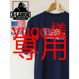 エクストララージ(XLARGE)のMade in USA XL Xlarge 旧タグ Mサイズ 紺(Tシャツ/カットソー(半袖/袖なし))