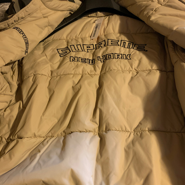 reversible puffy work jacket supreme