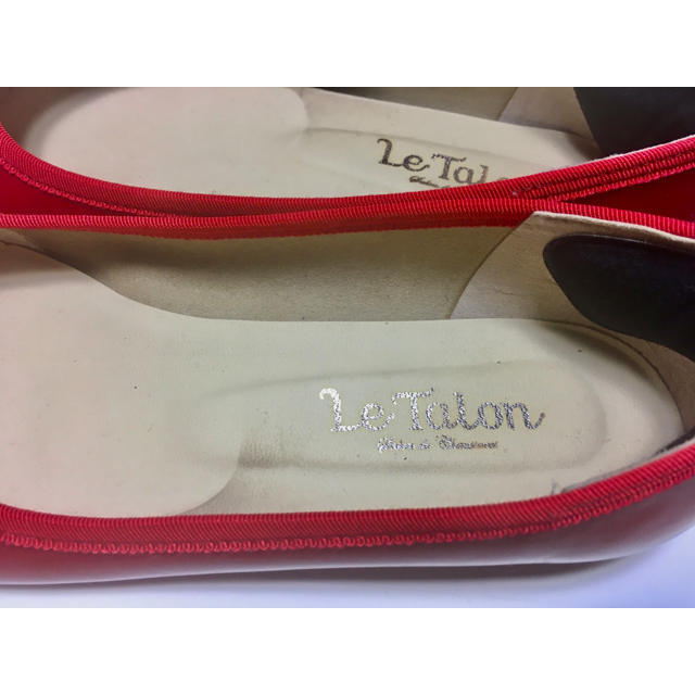 Le Talon(ルタロン)のLe Talon(ル タロン)パンプス 赤色 23.5cm レディースの靴/シューズ(ハイヒール/パンプス)の商品写真