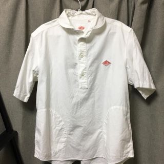 ダントン(DANTON)のDANTON 丸襟ポケット付　プルオーバー　半袖シャツ (Tシャツ/カットソー(半袖/袖なし))