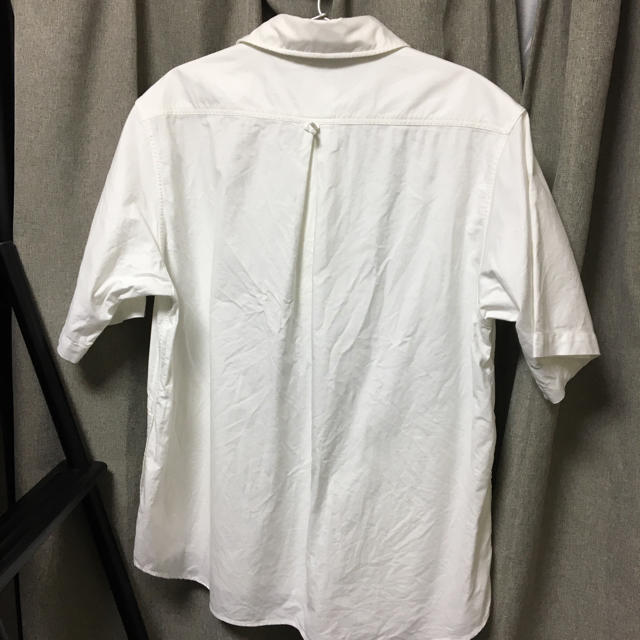 DANTON(ダントン)のDANTON 丸襟ポケット付　プルオーバー　半袖シャツ  レディースのトップス(シャツ/ブラウス(半袖/袖なし))の商品写真