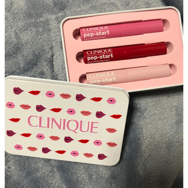 CLINIQUE(クリニーク)のクリニーク ペップスタート リップセット コスメ/美容のスキンケア/基礎化粧品(リップケア/リップクリーム)の商品写真