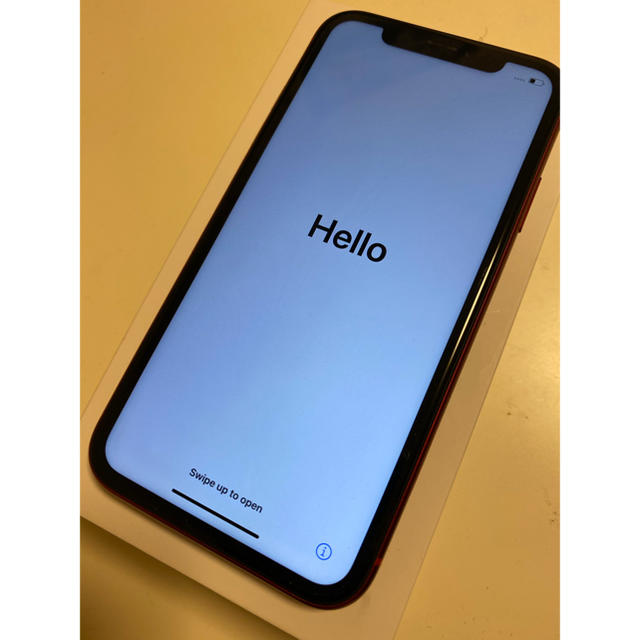 iPhone XR 64GB SIMフリー プロダクトレッド auロック解除済み 格安 ...