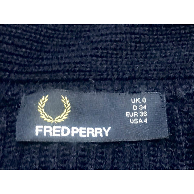 FRED PERRY(フレッドペリー)のフレッドペリー　レディース カーディガン レディースのトップス(カーディガン)の商品写真