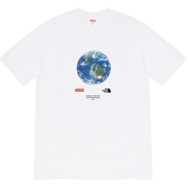 送料込 Supreme The North Face One World Tee