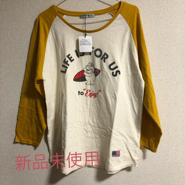 RODEO CROWNS(ロデオクラウンズ)のRodeocrowns　ラグランＴシャツ レディースのトップス(Tシャツ(長袖/七分))の商品写真