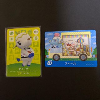 ニンテンドウ(任天堂)のどうぶつの森　amiiboカード　ティーナ　フィーカ(その他)