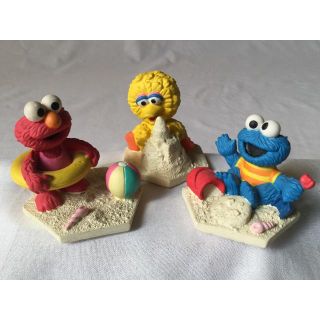 セサミストリート(SESAME STREET)のセサミストリート 砂遊び フィギュア クッキー エルモ ビッグバード(キャラクターグッズ)