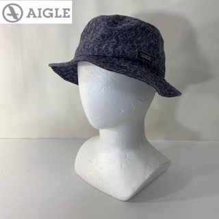 エーグル(AIGLE)の【希少】AIGLE 総柄 アウドドア ハット(ハット)