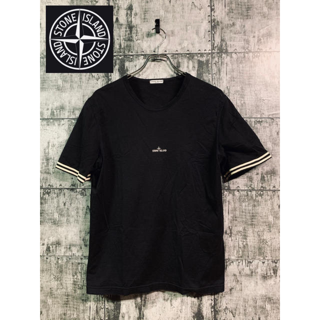 stone island ストーンアイランド　メッシュTシャツ　半袖　黒ブラック