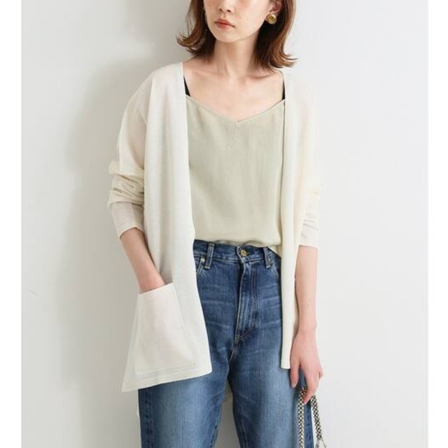 絶品】 IENA - IENA【イエナ】☆T/Cハイツイストルーズカーディガン
