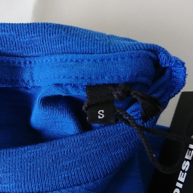 DIESEL(ディーゼル)のディーゼル DIESEL Tシャツ 新品 サイズS ブルー メンズのトップス(Tシャツ/カットソー(半袖/袖なし))の商品写真