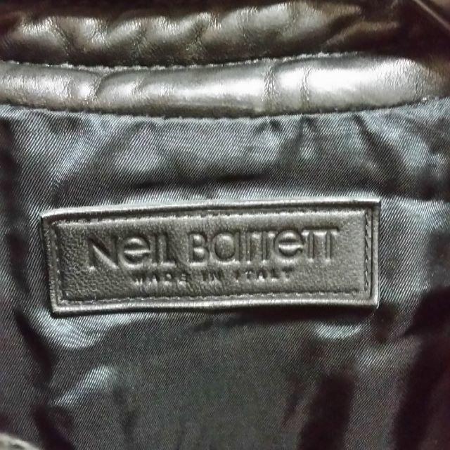 【値下げ・送料込み】NEIL BARRETT レザージャケット XS