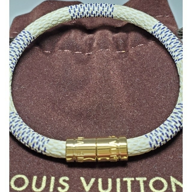 LOUIS VUITTON(ルイヴィトン)の新品　未使用　ルイヴィトン　ブレス　ダミエ レディースのアクセサリー(ブレスレット/バングル)の商品写真