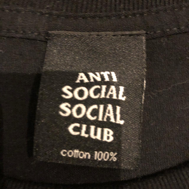 ANTI(アンチ)のanti social social club Tシャツ　サイズL メンズのトップス(Tシャツ/カットソー(半袖/袖なし))の商品写真