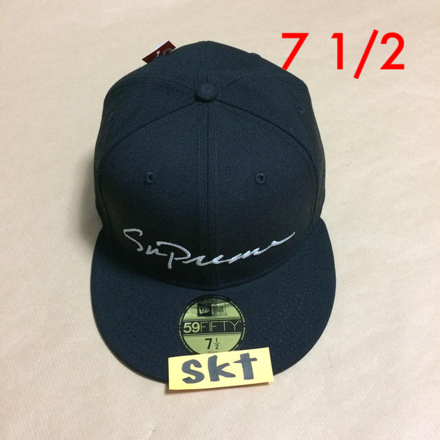 ◎即日発送 込み◎ Supreme Classic Script New Eraブラックサイズ