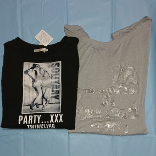 3Lサイズ  Tシャツ2枚セット(Tシャツ(半袖/袖なし))