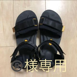 スイコック(suicoke)の®️様専用スイコック　ドゥズィエム別注　24黒(サンダル)