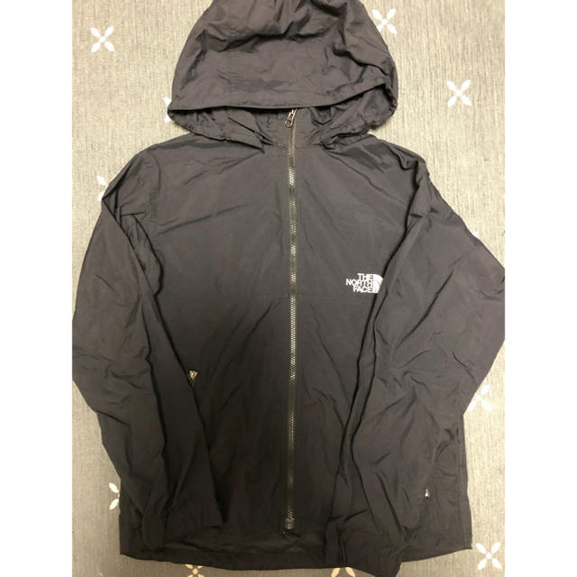 THE NORTH FACE(ザノースフェイス)のノースフェイス コンパクトジャケット ブラック 150 キッズ/ベビー/マタニティのキッズ服男の子用(90cm~)(ジャケット/上着)の商品写真